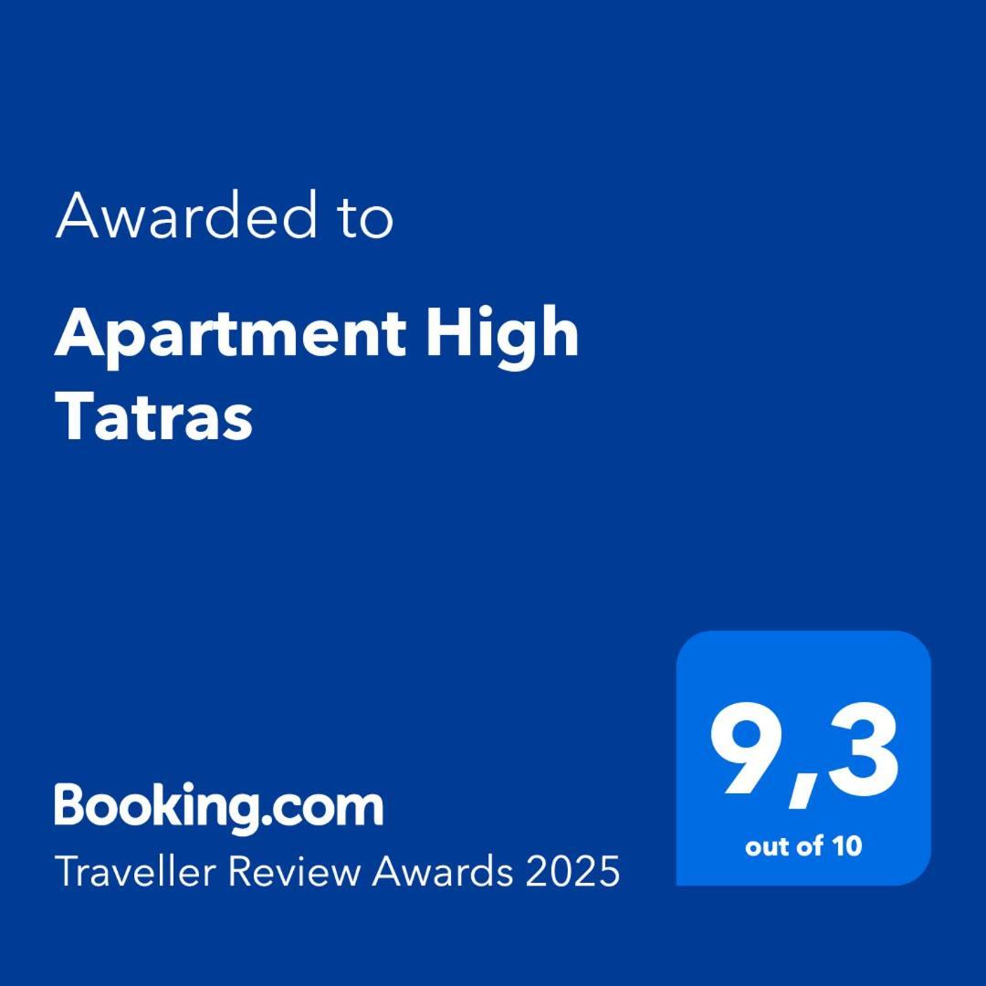 Apartment High Tatras Veľký Slavkov Exterior foto